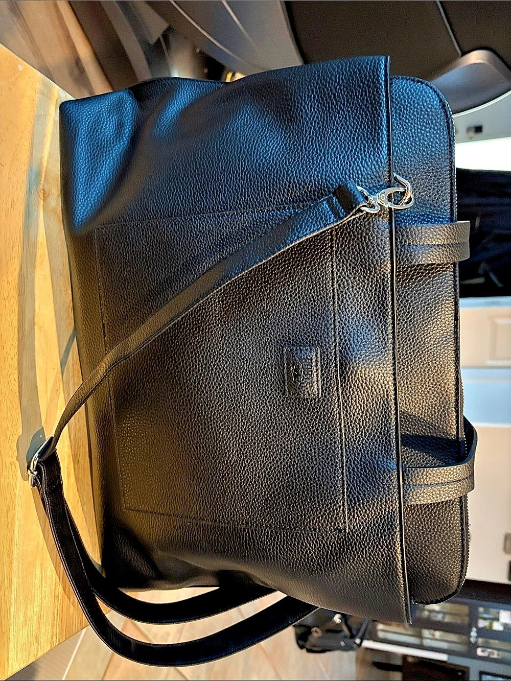 Roots Black Laptop Bag